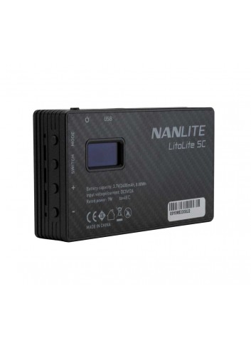 NANLITE Litolite 5C RGBWW luce LED portatile 7w