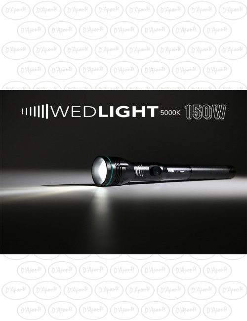 .WedLight Torcia 150W-5000°K Luce Fredda