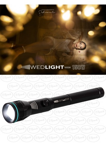 .WedLight Torcia 150W-5000°K Luce Fredda